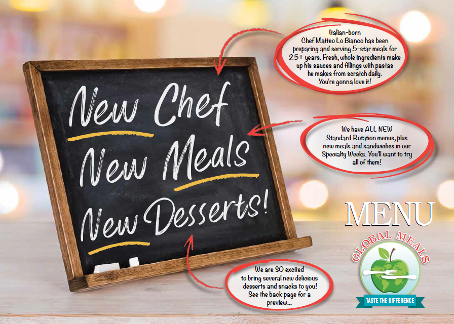 Our Comfort Meals Menu | Global Meals